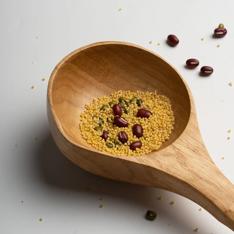 Деревянная ложка бытовой Кухня суп из дерева с длинной ручкой большая | Дом и сад