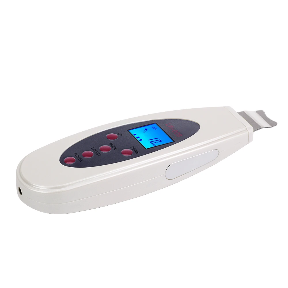 Goede Ultrasone Huid Scrubber Cleanser Gezicht Reiniging Acne Verwijdering Facial Massager Ultrasound Peeling Schoon Tone Lift