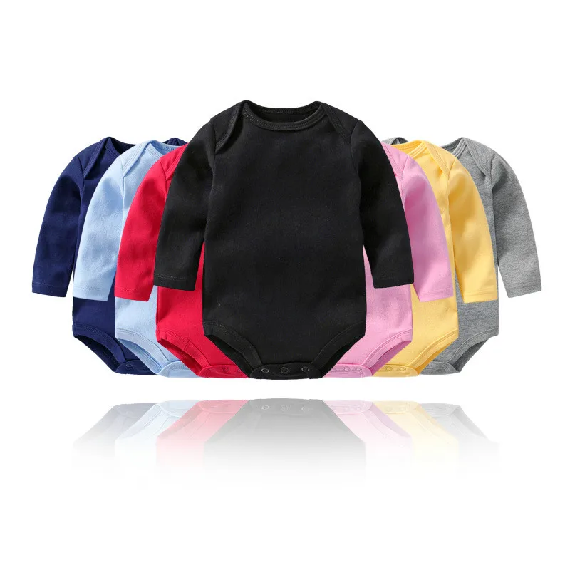 Одежда для малышей Комбинезон мальчиков Зимняя одежда новорожденных с длинными