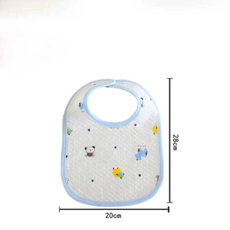 Детские нагрудники для новорожденных водонепроницаемые 28*20 см хлопковые детские