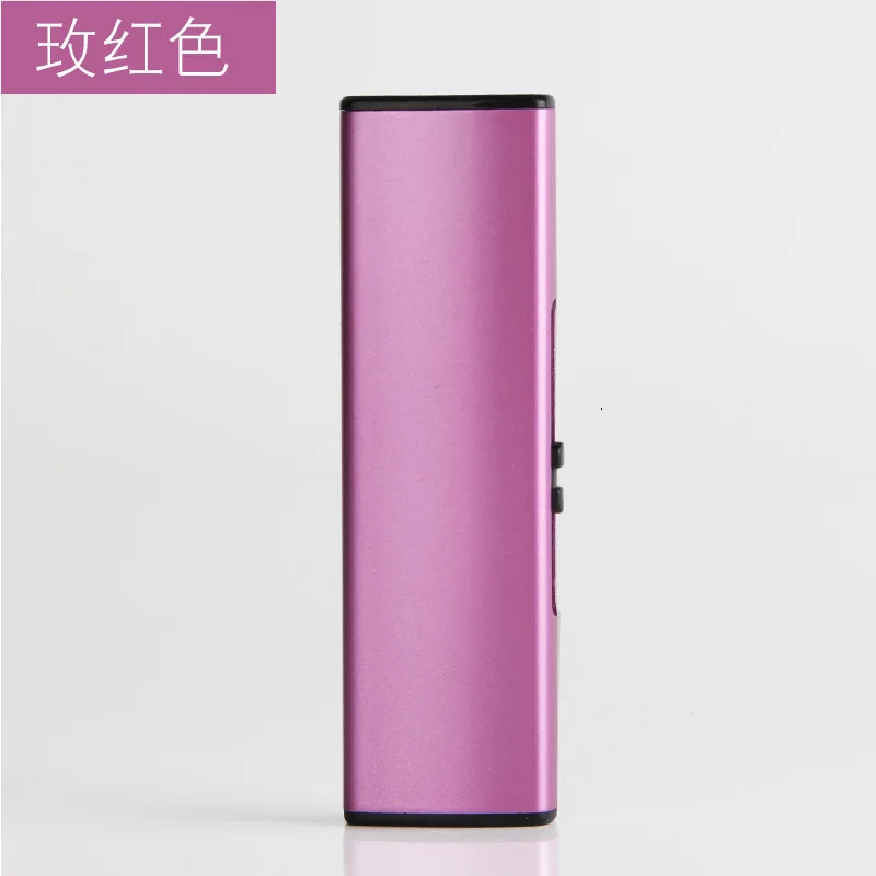 Оригинальность Windbreak Электроника usb зарядка Зажигалка двухсторонний точечный детектор дыма - Цвет: Red rose
