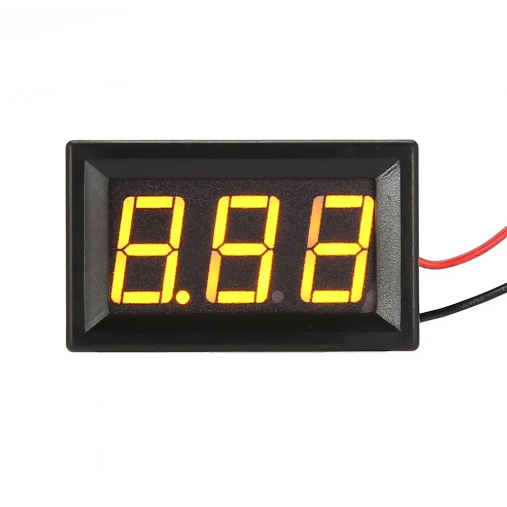 1/2/5 шт. 2,5-30 V 0.56in 2-провода светодиодный цифровая панель дисплея вольтметр измеритель напряжения Тестер Авто Батарея Автомобиль Мотоцикл