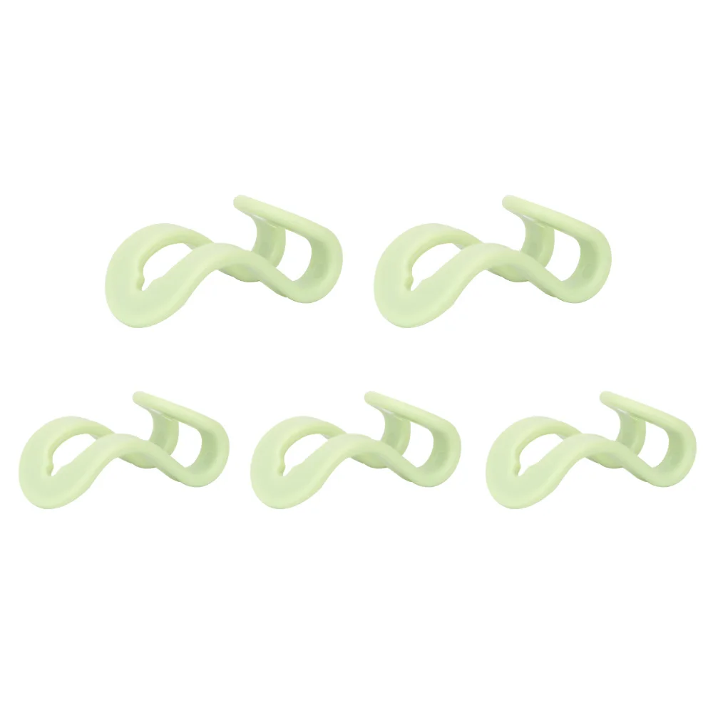

Creative Clothes Holder Hooks 5Pcs Mini Clothes Hanger Wardrobe Storage Plastic Easy Hook Home Closet Organizer Storage Rack