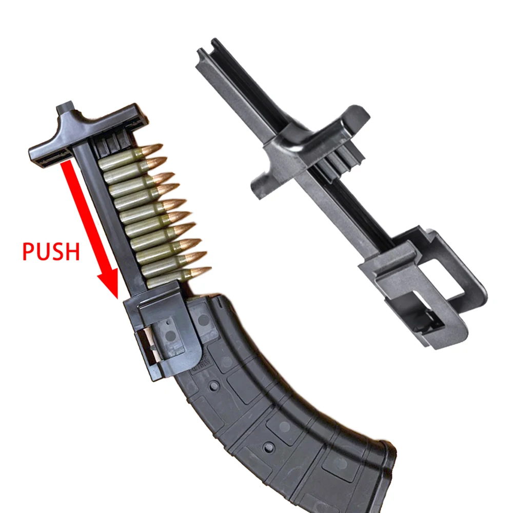 

Universal Speed Loader Magazine for rifles and pistols fro 223 5.56 308 7.62x39 9mm 40S&W glock SIG P226 ar15 ak47 MP5 Hunt Gun