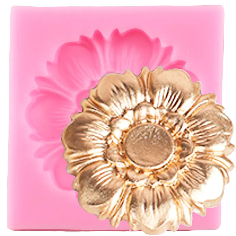 Gerber силиконовые формы в виде цветка кекс сделай сам Topper помадная форма