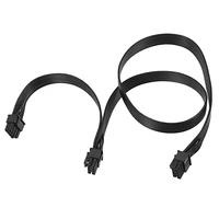 8 pin male to dual 8pin62 male pci e video graphics card power cable gpu power extension cable cord splitter for btc