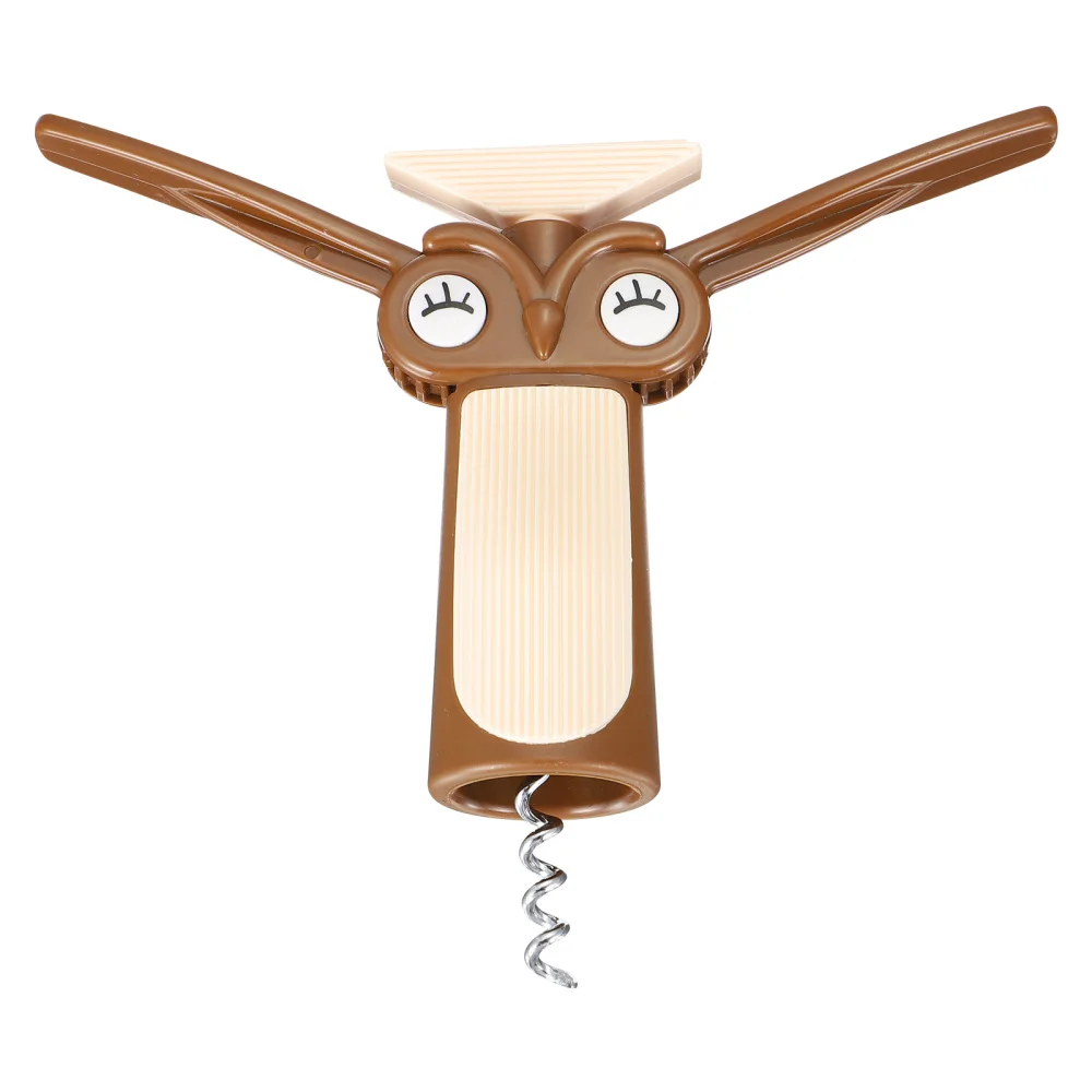 

Creative Red Opener Wing Type Waiter Corkscrew Bottle Handle Openers
