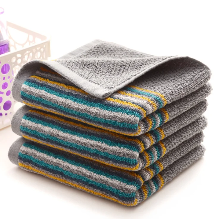 2 шт. мягкое Хлопковое полотенце для лица пляжные полотенца взрослых впитывающие