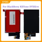 ЖК-дисплей для BlackBerry KEYone DTEK70, дигитайзер, сенсорная панель, стеклянный датчик в сборе, замена