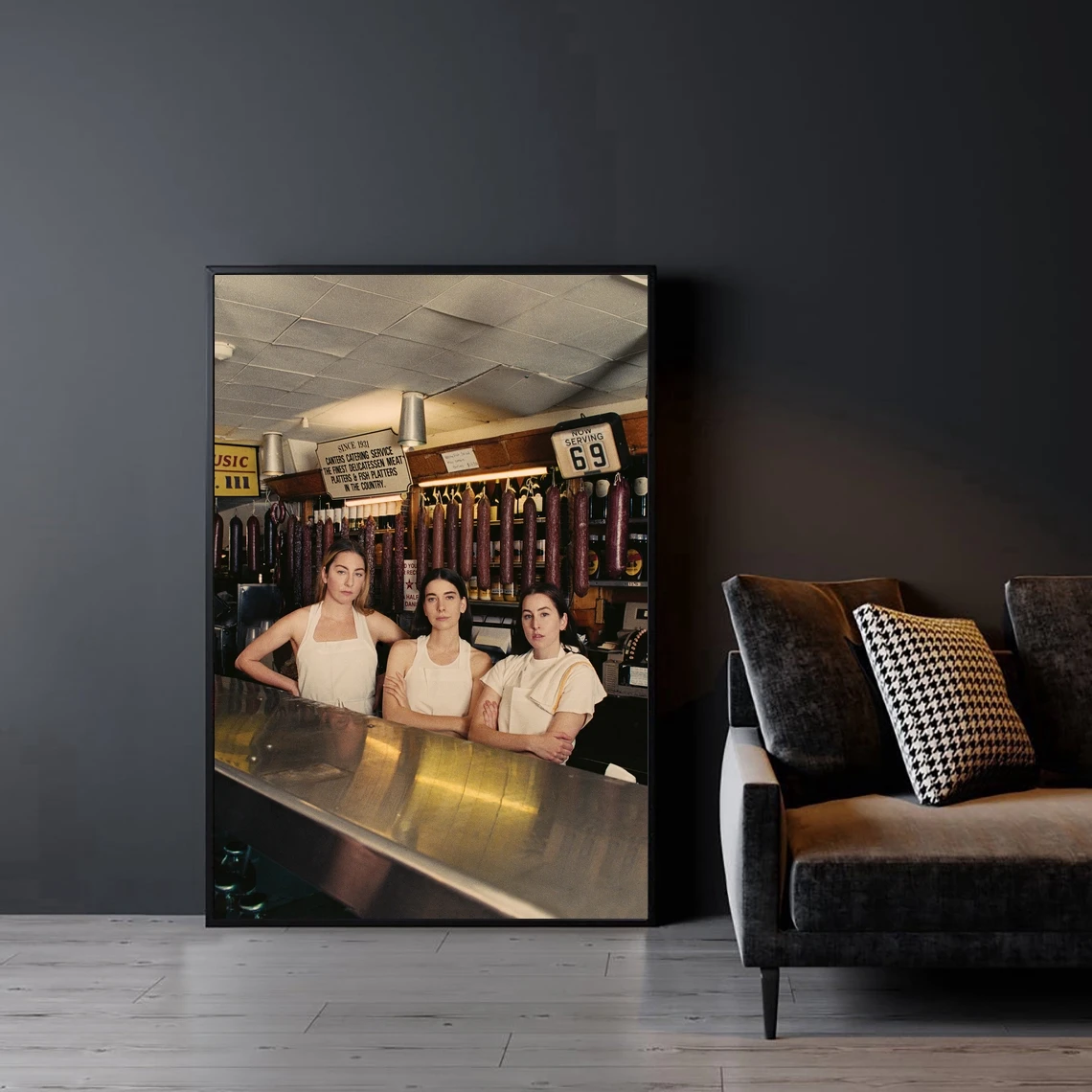 

Haim Women in Music Pt. III Music Album Cover Poster Rap Hip Hop Pop Music Star Canvas Poster Print (No Frame)