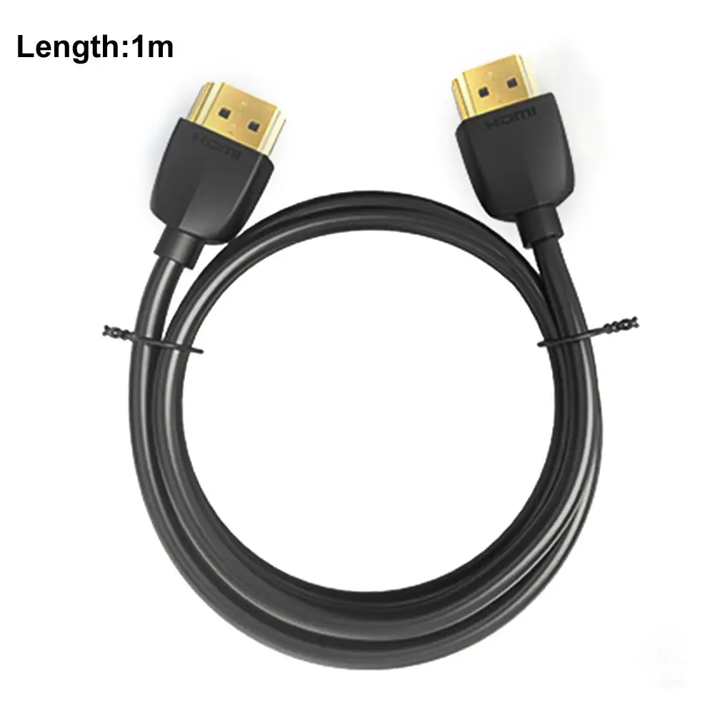 HDMI HD кабель 2 0 4K мягкий 3D видео удлинение расширенное подключение к компьютеру ТВ