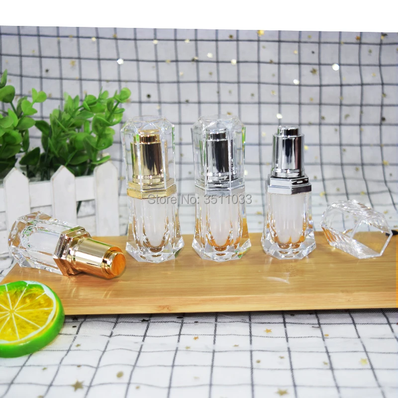 10 мл Роскошная Ретро Прозрачная бутылка эссенция татуировки масло пресс-бутылка