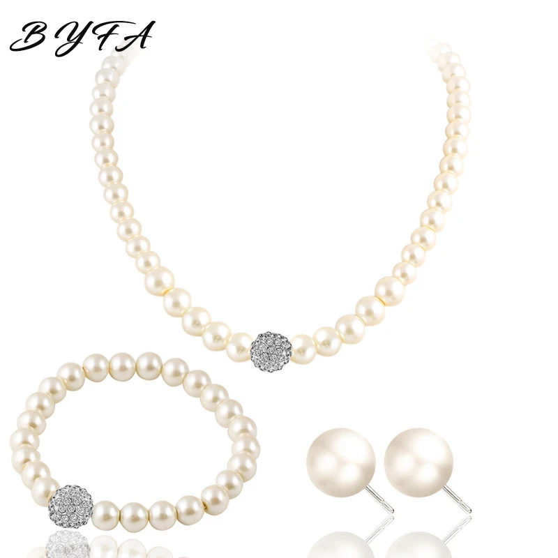 Модный свадебный свитер невесты с кристаллами имитация жемчуга белая цепочка