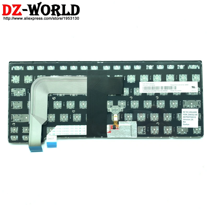 Новая Оригинальная Русская клавиатура RU для ноутбука lenovo Thinkpad 13 Gen 2 T470S S2 Teclado 01EN623 01EN664