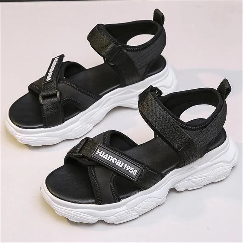 

Large size sports sandals womens 2021 summer new fashion slides women shoes casual platform sandals women's sandalias beach shoe