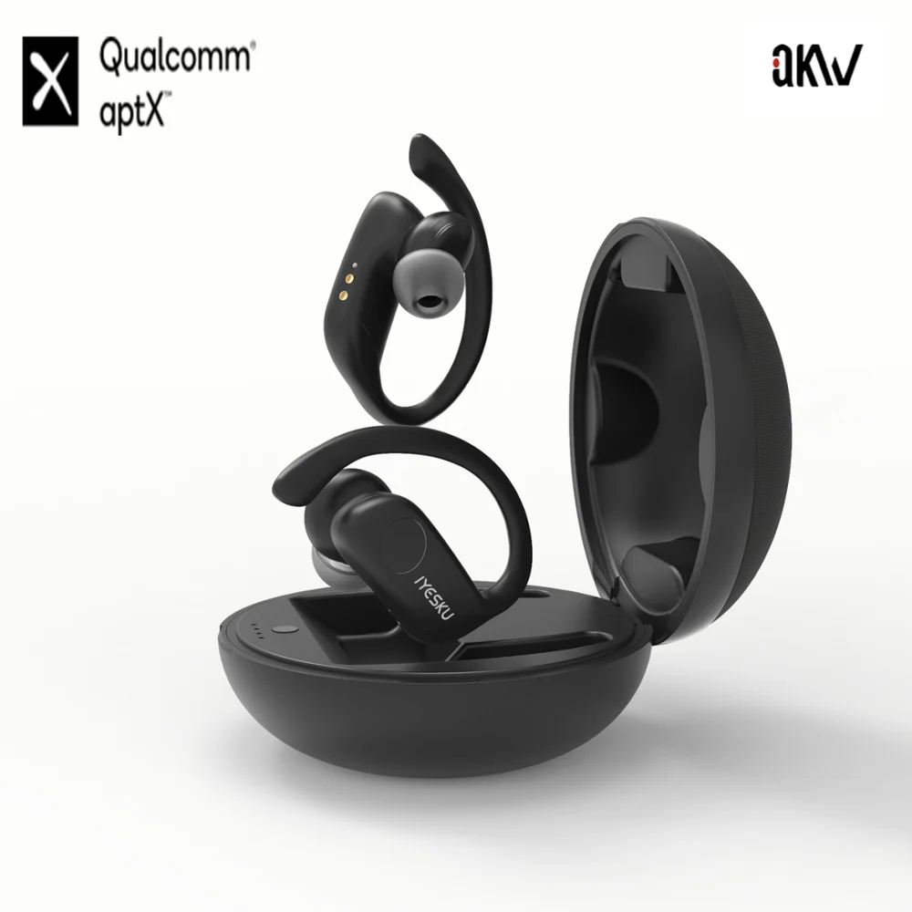 TWS-наушники AKW SportX Aptx с поддержкой Bluetooth 5 0 и микрофоном | Электроника