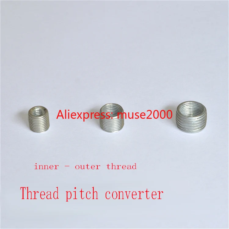 M10 to m6 m8 m12 m14 m16 m18 hollow screw adaptor inner outer threaded connector nut bolt coupler conveyer adapter | Обустройство