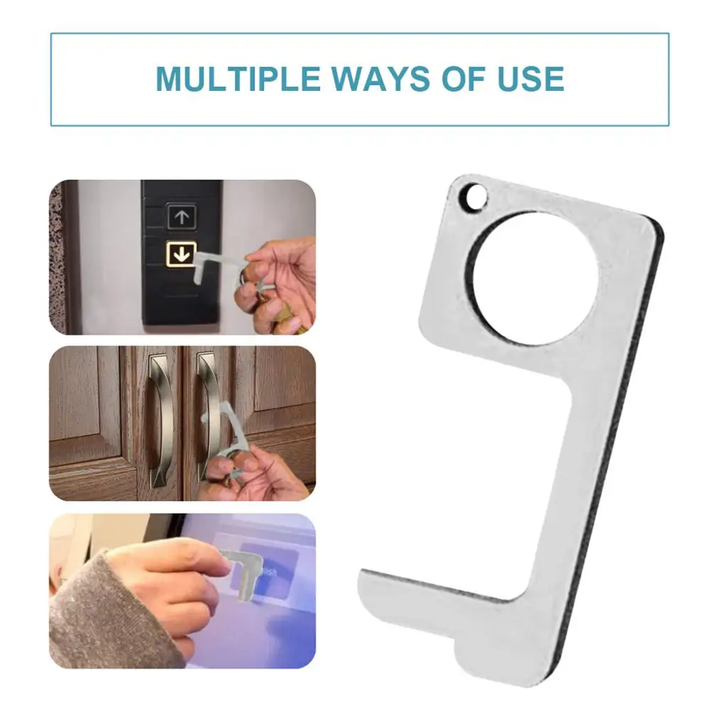 Портативный пресс инструмент для лифта гигиена ручная Антимикробная сплав EDC