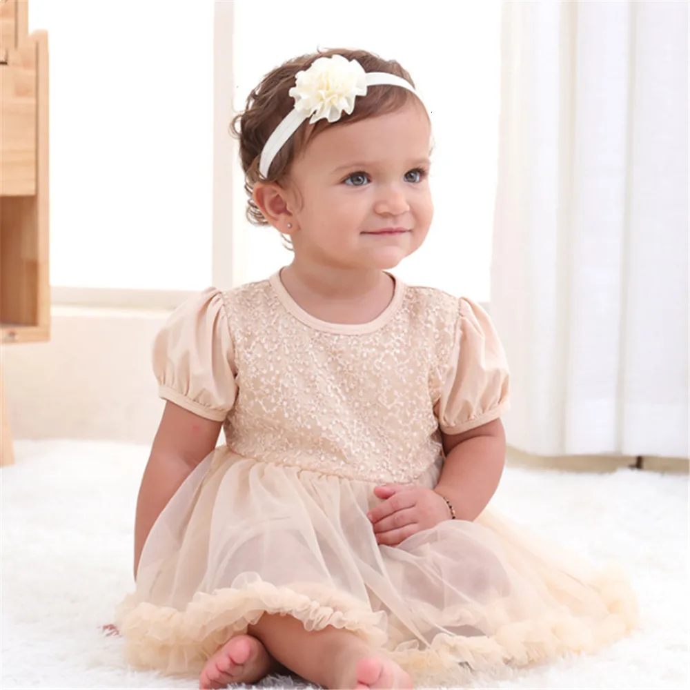 LILIGIRL Baby Girls Dresses Spring New Infant Embroidery Lace Princess Dress Fashion Toddler Girl Party Cute | Детская одежда и
