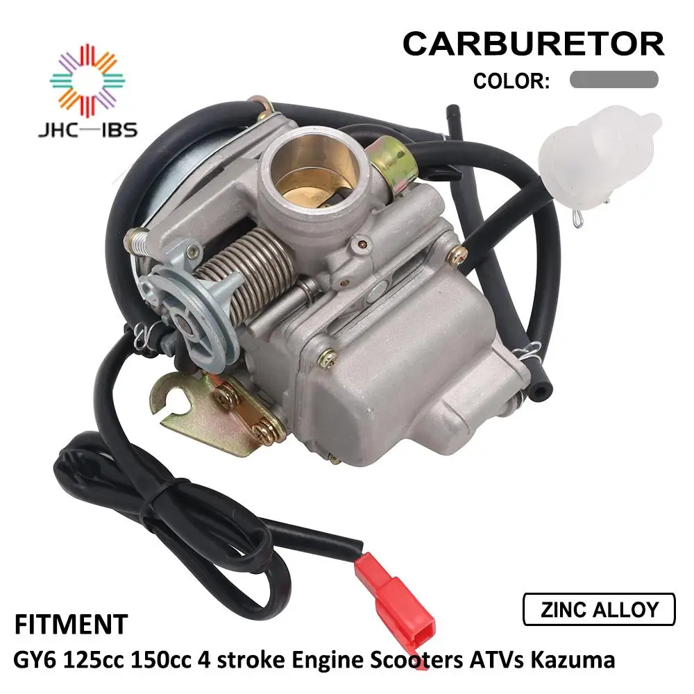 Карбюратор для мотоцикла карбюратор 24 мм Carb GY6 125cc 150cc скутеров квадроциклов карт
