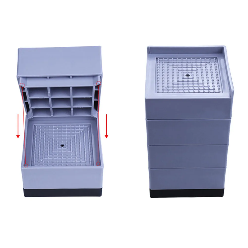 

1Pc Bed Foot Heightening Pad Furniture Padding Block Coffee Table Block for Home