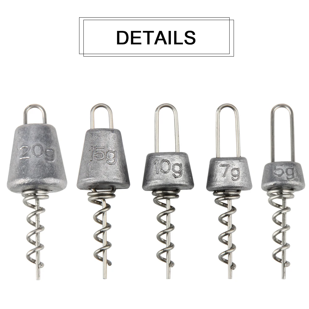 Набор из 2 приманок RoseWood Многоуровневая переплетная винтовая система Джиги 45 мм