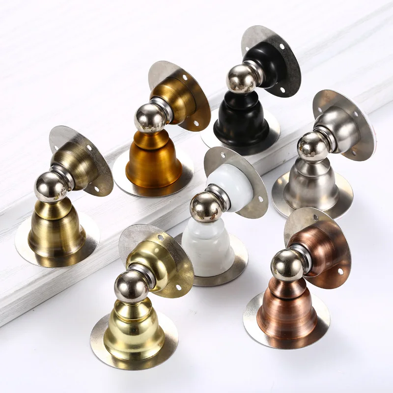 Магнитная дверная пробка из нержавеющей стали без гвоздей магнитная остановка