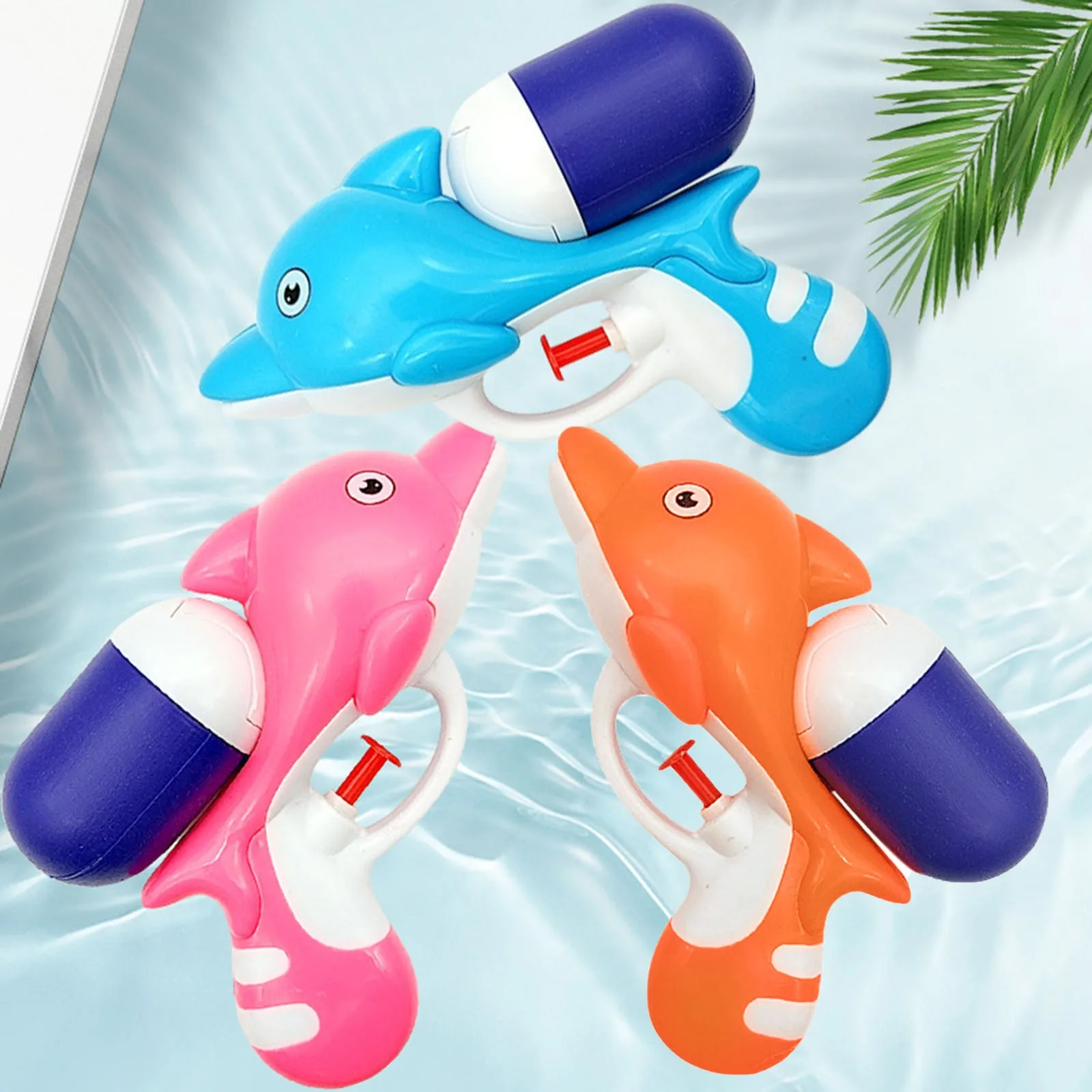 

Dolphin Squirt Blaster Water Toys For Kids Bulk Summer Pool Party Favors Beach Bath Water Pool Game Play Outing Activities Gift