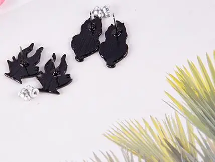 Новинка 1 пара Урсула малефисент Злодеи для женщин Девушка Мода Мультфильм