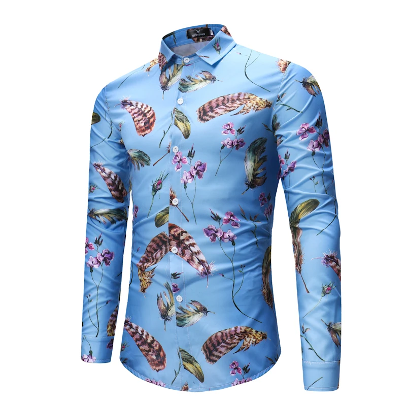 Новинка 2019 модная мужская рубашка приталенные классические рубашки