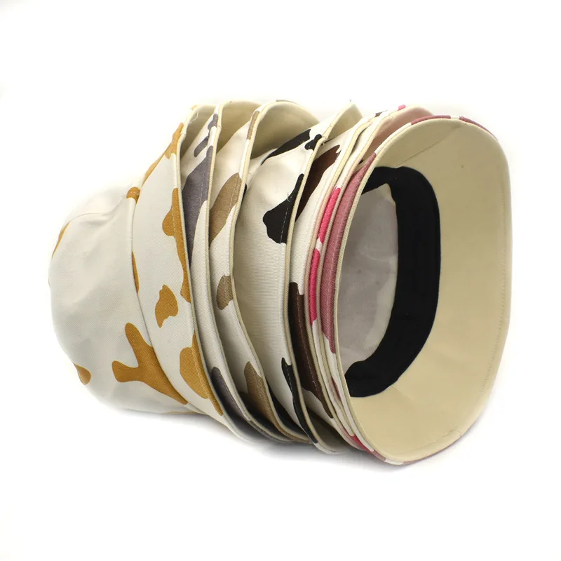 Коровьей Мужская шляпа Панама Осенние/весенние женские широкополая бассейна от