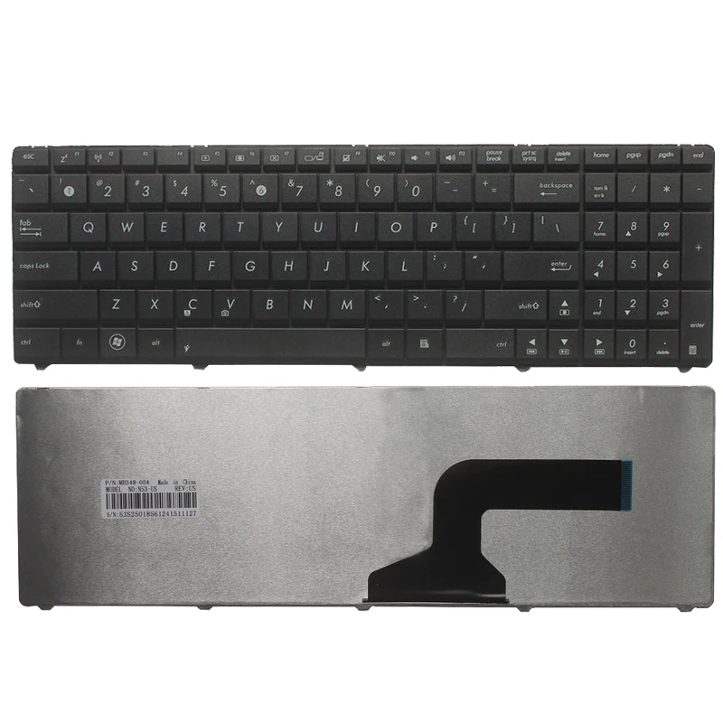 НОВЫЙ США клавиатура для ноутбука ASUS k53 K53SV K53E K53SC K53SD K53SJ K53SK K53SM X52 английскую