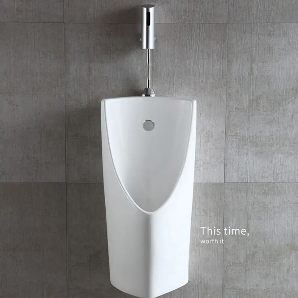 

Automatic Infrared Urinal Stool Flush Valve Toilet Auto Flush Replacement Parts, Battery Powered