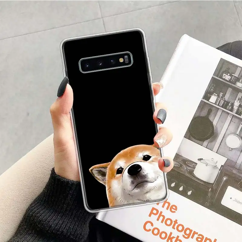 Милый чехол Corgi Dog для Samsung Galaxy A50 A70 A40 A30 A20E A10S Note 20 Ultra 10 Lite 9 8 A6 A7 A8 A9 Plus | Мобильные