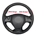 Сделай Сам 18 видов стилей чехол рулевого колеса автомобиля коровья кожа замша для Mitsubishi Outlander 2013-2020 Mirage G4 ASX L200 Eclipse (кросс)