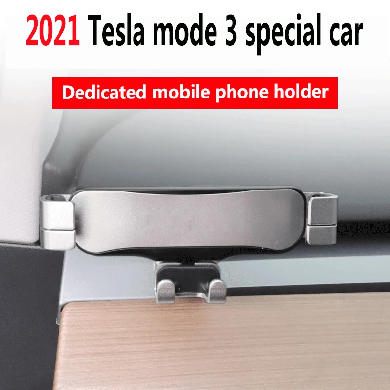 

For 2022 Tesla model3/Tesla Y Paint Left and Right frame car mobile Phone bracket GPS holder Tesla Auto Accessories car supplies