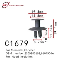 car hood insulation buckle positioning fastener for mercedeschrysler 23099001926104900a