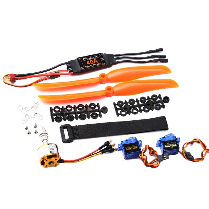 

A2212 2212 1400KV бесщеточный двигатель 40A ESC 8060 Propeller SG90 9G Mini Servo для радиоуправляемого самолета вертолета с неподвижным крылом