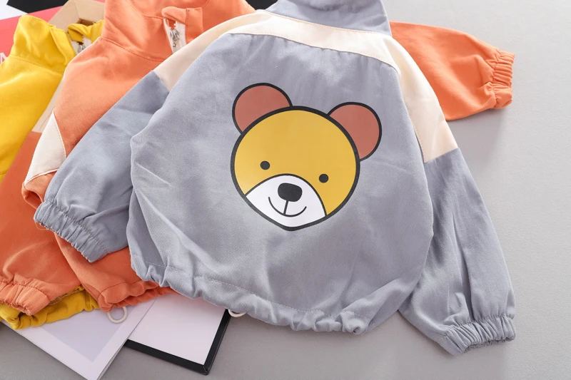 

2020 Spring Baby Boys Girls Clothing Sets Toddler Infant Clothes Causal Style Long Sleeve Cartoon Bear Tops Pants