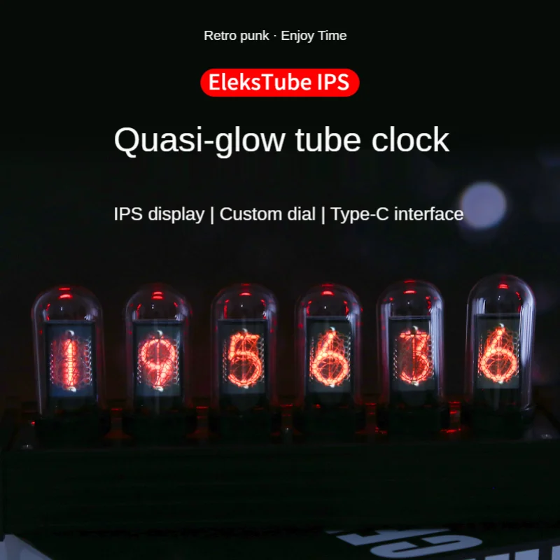 

Новинка, романтические флуоресцентные часы в форме трубки, настольные модные часы для игр, эксклюзивные игрушки для признаний, подарки для ...