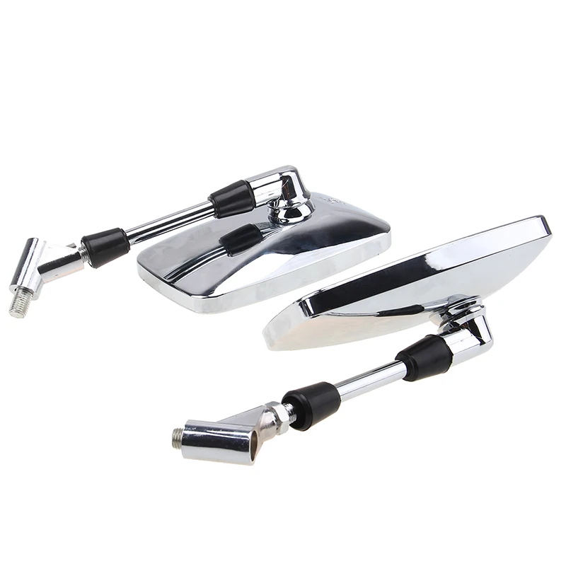 Мотоциклетные зеркала POSSBAY хромированные заднего вида для мотоцикла Harley Honda Suzuki