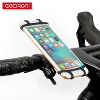 gaciron 360%c2%b0rotating universal motorcycle bicycle phone holder mount bracket with silicone protecter for 4 7 6 inch phones