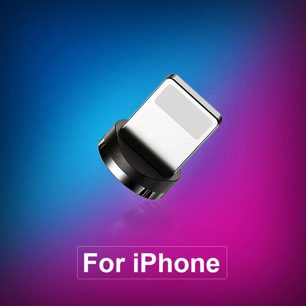 Магнитный usb-кабель Twitch для iPhone Xs Max Xr X 11 8 7 6 6s 5S iPad Магнитный кабель для быстрой зарядки мобильного телефона магнитное зарядное устройство - Цвет: Only IOS Plug