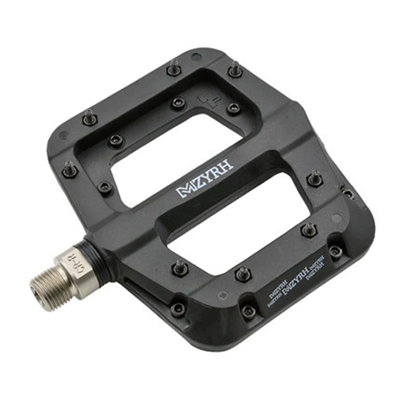 

Riding Pedals Large Tread Nylon Pedals Bicycle Pedals Mountain Bike Non-slip Gripping Pedals Three-bearing Pedals Mtb Pedals