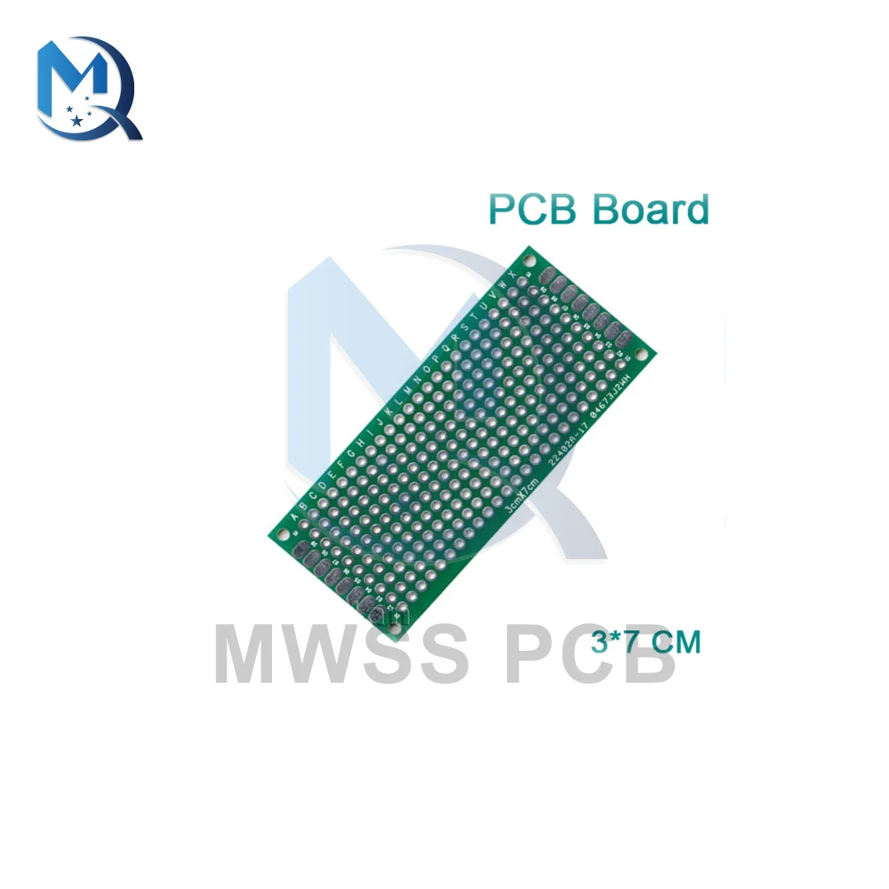 

Double Sided Prototype PCB Breadboard 3x7 cm FR4 Glass Fiber 30x70 mm Diy Kit Tinned Universal Circuit Expansion Board Module