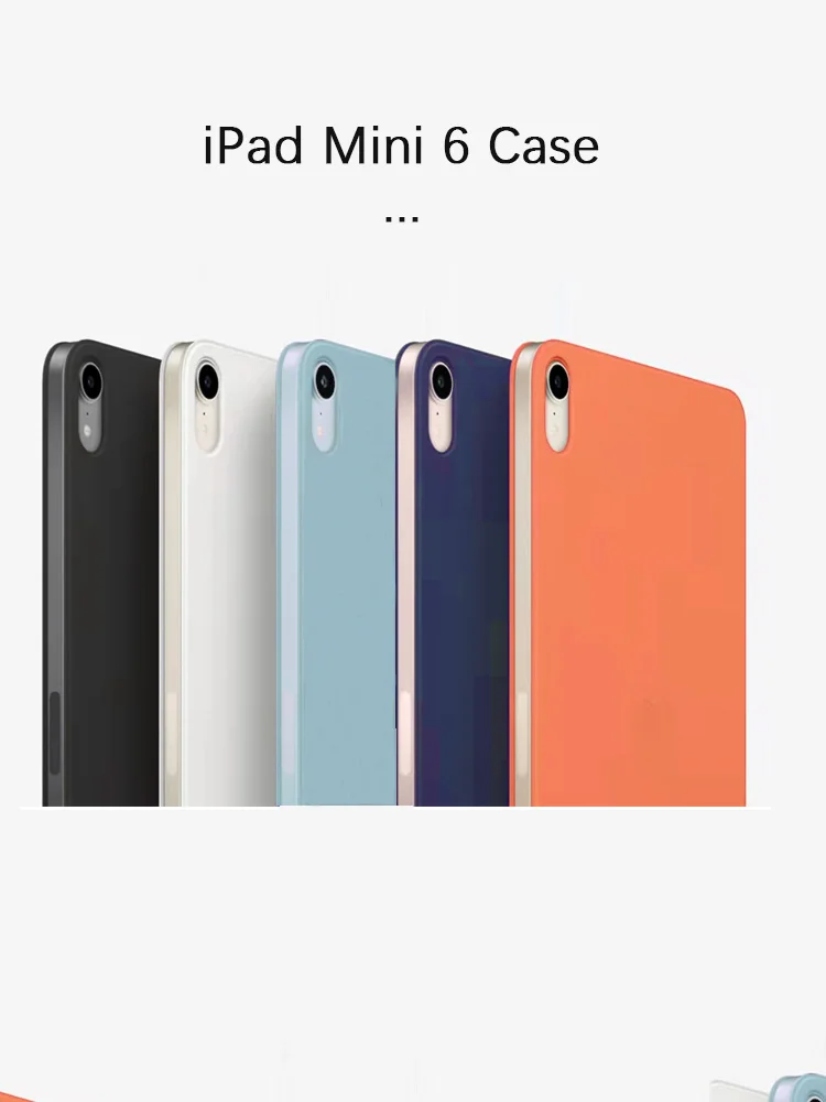 

iPad Mini 6 Case 2021 New Magnetic Case Flip Thin Smart Cover Mini 6 8.3 Inch Case Sleeve PU Leather Stand Cover