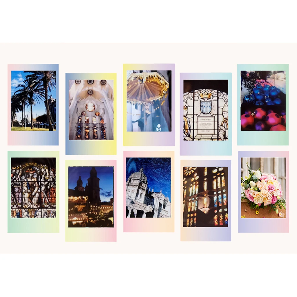 10 100 листов Fujifilm Instax mini пленка для камеры моментальной печати 7 8 9 25 50s 70 90 sp 1