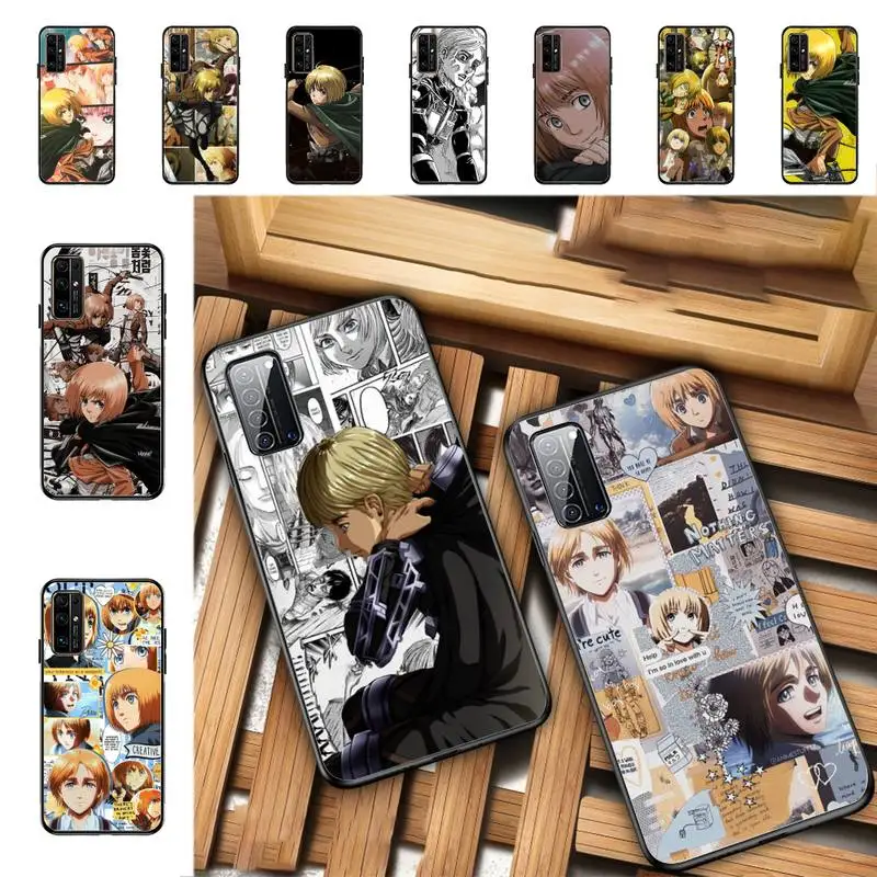 

Yinuoda Armin Arlert Attack on Titan Phone Case for Huawei Honor 8 9 10 5A 30 20 pro lite 8X 8C