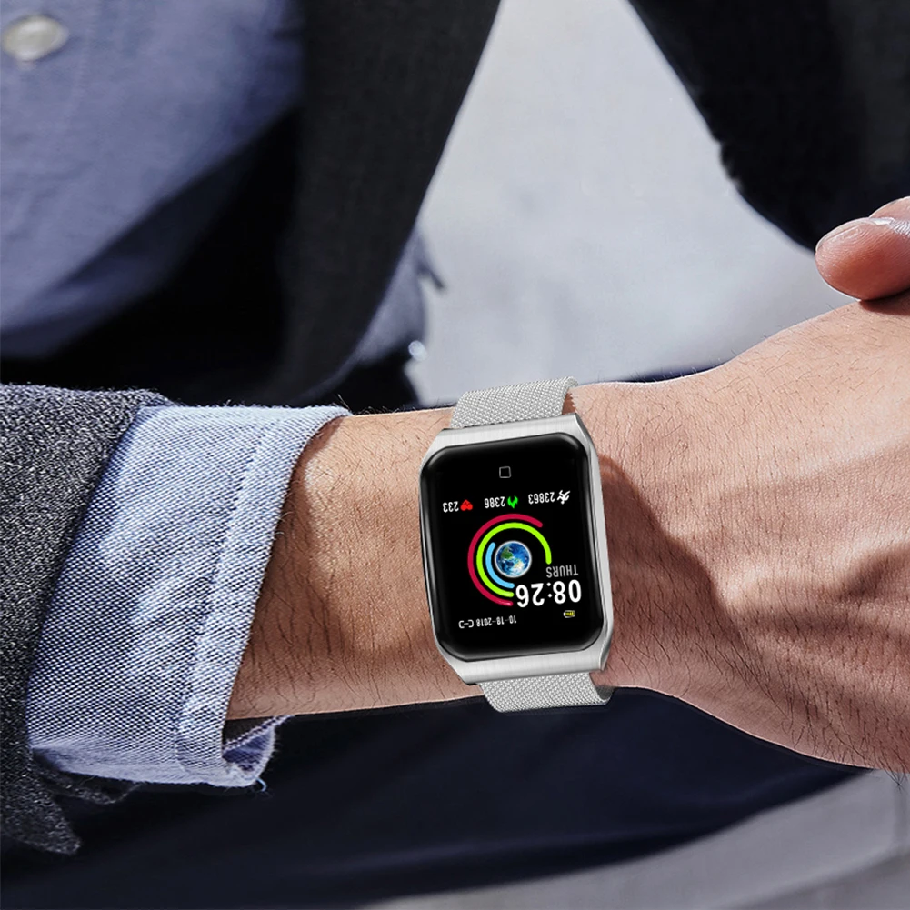 

F9 Smart Watch Fitness Tracker Blood Pressure Heart Rate Monitor Dynamic UI Smart Bracelet For IOS/ Android