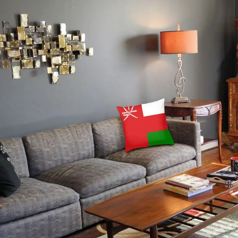 Оман флаг наволочка домашний Декор Подушка Чехол для автомобиля двухсторонняя